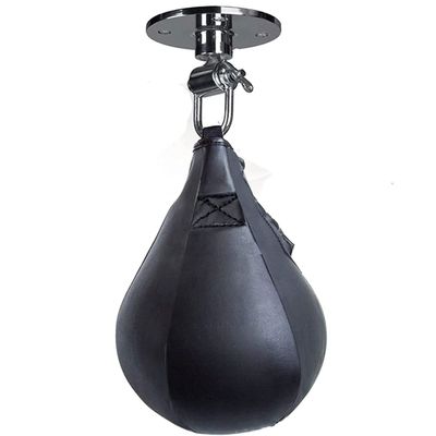 WZSON Boxing Reflex Ball, Speed Punching Boxing Bags, PU Leather Hanging Boxing Punching Ball with Swivel, for Kids Adults Home Office Gym