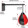 WZSON Wall-Mounted Boxing Punching Boxing Ball, Boxing Ball Speed Punching Bags, Freestanding Relief Stress Ball for Kids Adults Home Office Gym view 2