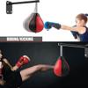 WZSON Wall-Mounted Boxing Punching Boxing Ball, Boxing Ball Speed Punching Bags, Freestanding Relief Stress Ball for Kids Adults Home Office Gym view 3