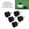 5PCcs Golf Ball Suction Cup, Pick-Up Suction Cup Ball Grabber Silicone Zinc Alloy Grabber Upper Ball Retriever Grabber Golf Ball Suction Cup No Bending Claw Putter for Putter Grip Pick Up Tool view 4