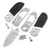 EZSMITH Knife Making Kit - SS 2.0 - DIY Button Lock Folding Knife - (Parts Kit) - (w/Pre-machined Carbon Fiber Handle Scales) - (Gift Boxed) - (USA Design) - (by KnifeKits) view 1