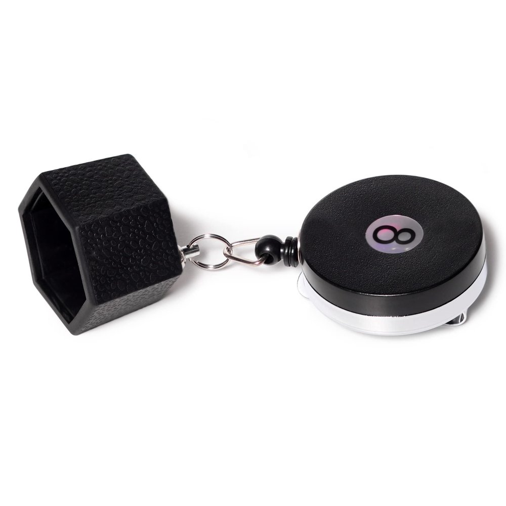 OKKO Retractable Hexagon Billiard Chalker w/Belt Clip - Fits Kamui Roku Chalk
