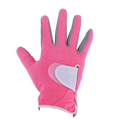 XARONF Women's Golf Gloves, Golf Gloves Left Hand Right Breathable Comfortable, Sports Gloves, 1 Pair (Size : 22)