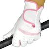 XARONF Womens Leather Golf Glove 1 Pair, Left Right Hand White Golf Glove fit Woman Girl, Size Small Medium Large XL (Size : 21) view 3