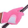 XARONF Women's Golf Gloves, Golf Gloves Left Hand Right Breathable Comfortable, Sports Gloves, 1 Pair (Size : 19) view 2
