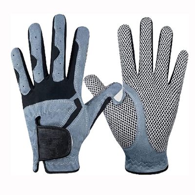 XARONF Children's Golf Gloves, Golf Gloves, Breathable Comfortable, Sports Gloves, White (Color : Gray, Size : 26)