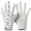 XARONF Women's Golf Glove,Set of 2 Golf Glove White, Golf Gloves Women Left Hand Right Breathable Comfortable (Size : 21) view 4