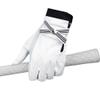 XARONF Golf Gloves, Womens Leather Golf Glove Left Hand and Right Hand Gloves, 1 Pair (Size : 18) view 2