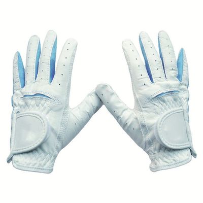 XARONF Children's Golf Gloves Left Hand Right 2 Pack, A Pair of Golf Gloves for Children, Breathable Comfortable, Size Small Medium Large XL (Color : Blue, Size : 17)
