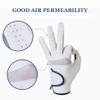 XARONF Men's Golf Gloves Left Hand, Single Gloves with Anti-Skid Particles, Practice Golf Gloves (Color : Gray, Size : 23) view 4
