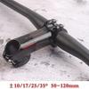 ZECHAO Ultralight Bike Handlebar Stems,Carbon Fibre Stem 10/17/25/35 Degree Bike Stem 70/80/90/100mm for Mountain Road Folding Bike Bike Stem (Color : Black, Size : 17 Degree 90mm) view 4