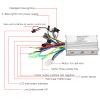 VBESTLIFE Electric Controller Set, 36 48V 250 350W Universal Electric Electric Scooter Controller LCD Split Meter view 3
