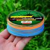 2Pcs Braided Fishing Line 4 Strands, with Hard Fish Lure, 109yards Multicolored PE Wire, 6LB/8LB/10LB/15LB/30LB Braided Wire for Saltwater Fishing (8LB/25LB) view 3