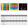 2Pcs Braided Fishing Line 4 Strands, with Hard Fish Lure, 109yards Multicolored PE Wire, 6LB/8LB/10LB/15LB/30LB Braided Wire for Saltwater Fishing (25LB/25LB) view 4