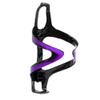 JRC Components Kaze Carbon Bottle Cages | Lightweight Open Water Bottle Cage 18g | Suitable for 500ml-750ml Cycling Water Bottle | Compatible with TacX, Elite, Zfal, Camelbak (Gloss Purple) view 1