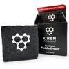 CRBN Pickleball - Paddle Eraser, Best Carbon Fiber Pickle Ball Racket Cleaner, Fast & Easy Rubber Bar to Remove Ball Residue, Dirt, & Minor Scrapes/Scratches - Patent Pending (Black, 1 Pack) view 1