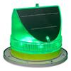 Britta Products Solar LED Dock Barge Boat Safety Warning Light - GREEN LED - Constant On and Adjustable Flash Rate view 1