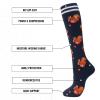 fenglaoda Compression Socks for Women Men 3 Pairs Graduated Compression Support Circulation Socks for Nurses view 2