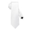 DecTwig Men's Ties Solid Color Formal Neckties 3.15" (8CM) White Ties For Men view 1