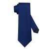 DecTwig Men's Ties Solid Color Formal Neckties 3.15" (8CM) Navy Blue Ties For Men view 1