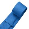 DecTwig Men's Ties Solid Color Formal Neckties 3.15" (8CM) Blue Ties For Men view 3