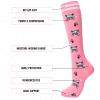fenglaoda Compression Socks for Women Men 3 Pairs Graduated Compression Support Circulation Socks for Nurses view 2