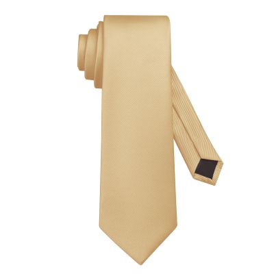 DecTwig Men's Ties Solid Color Formal Neckties 3.15" (8CM) Khaki Ties For Men