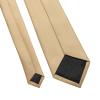 DecTwig Men's Ties Solid Color Formal Neckties 3.15" (8CM) Khaki Ties For Men view 4