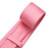 DecTwig Men's Ties Solid Color Formal Neckties 3.15" (8CM) Pink Ties For Men view 3