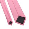 DecTwig Men's Ties Solid Color Formal Neckties 3.15" (8CM) Pink Ties For Men view 4