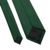 DecTwig Men's Ties Solid Color Formal Neckties 3.15" (8CM) Hunter Green Ties For Men view 4