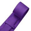 DecTwig Men's Ties Solid Color Formal Neckties 3.15" (8CM) Purple Ties For Men view 3