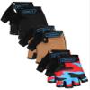 Boao 3 Pairs Kids Half Finger Bike Gloves Non-Slip Breathable Adjustable Birthday Gift for Boys Girls for Bike Workout(Classic,8-12 Years) view 1