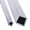 DecTwig Men's Ties Solid Color Formal Neckties 3.15" (8CM) Silver Grey Ties For Men view 4