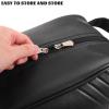 BESPORTBLE Waterproof Shoe Bag Zippered Storage Travel Organizer for Sports Shoes Compact and Foldable for Golf Cycling Football Tennis Basketball view 3