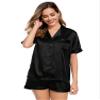LecGee Pajamas Set Short Sleeve Sleepwear Womens Button Down Nightwear Soft Pj Lounge view 2