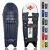 Bratla Pro Cricket Pads for Men Batting, Navy Blue Cricket Pads for Men, Cricket Batting Pads or Leg Guard for Adult Navy view 1