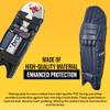 Bratla Pro Cricket Pads for Men Batting, Black Cricket Pads for Men, Cricket Batting Pads or Leg Guard for Adult Black view 4