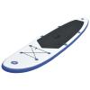 Tidyard Inflatable Paddle Board Set Beach Surfing Board with Oar, Fin, Hand Pump, Repair Kit and Carrying Bag Surfboard for Adults view 2