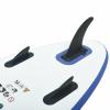 Tidyard Inflatable Paddle Board Set Beach Surfing Board with Oar, Fin, Hand Pump, Repair Kit and Carrying Bag Surfboard for Adults view 4