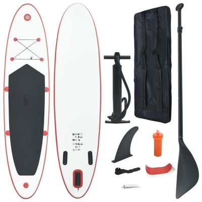 Tidyard Inflatable Paddle Board Set Beach Surfing Board with Oar, Fin, Hand Pump, Repair Kit and Carrying Bag Surfboard for Adults