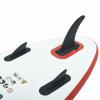 Tidyard Inflatable Paddle Board Set Beach Surfing Board with Oar, Fin, Hand Pump, Repair Kit and Carrying Bag Surfboard for Adults view 4