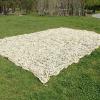Sunscreen Camouflage Netting,Beige Reinforced Camo Netting,Military Net,for Hunting,Camping,Theme Party Decoration,Car Cover Camouflage Net,Shade Net for Garden Pergola,Beige-5x5m(16.4*16.4ft) view 4