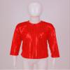 Jhaoyu Kids Boys Girls Shiny Sequins Dance Top Long Sleeve T-Shirt Jazz Hip Hop Performance Disco Costume Streetwear Red 2-3 Years view 3