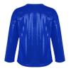 Jhaoyu Kids Boys Girls Shiny Sequins Dance Top Long Sleeve T-Shirt Jazz Hip Hop Performance Disco Costume Streetwear Royal Blue 5-6 Years view 2