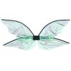 Alipis Elf Wings Cicada Fairy Wing Cosplay Accessories for Girls Festival Party Costume 29.92X13.77 Inch Lightweight Decorative Wings view 1
