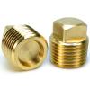 HAPDEN Boat Plugs 1/2 Inch Npt Solid Brass Boat Drain Plug, 2 Pack Garboard Drain Plug Boat Drain Plug Fits Most Boat Hulls (1/2 Inch NPT) view 1