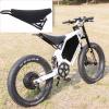 Motorcycle Bomber Seat Saddle,PU Mountain Bike Beach Cruiser,Bicycle Luggage Rear Seat Saddle,Iron Electric Mountain Bike Stealth Bomber Beach Cruiser Motorcycle Saddle view 2