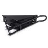 Motorcycle Bomber Seat Saddle,PU Mountain Bike Beach Cruiser,Bicycle Luggage Rear Seat Saddle,Iron Electric Mountain Bike Stealth Bomber Beach Cruiser Motorcycle Saddle view 4