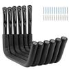 Whrsinlor Heavy Duty Steel Kayak Storage Hook, 55LBS Capacity, 6 Pack, Wall Mount view 1